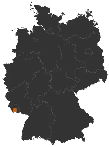 Deutschlandkarte: Wo ist Riegelsberg