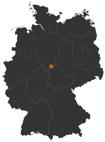 Rüdershausen auf der Kreiskarte