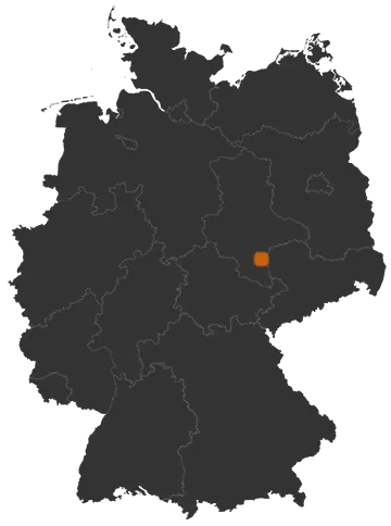 Deutschlandkarte: Wo ist Schkopau