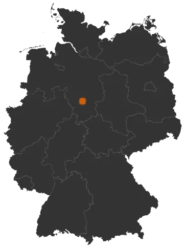 Deutschlandkarte: Wo ist Sibbesse