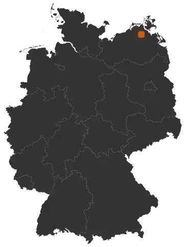 Splietsdorf auf der Kreiskarte