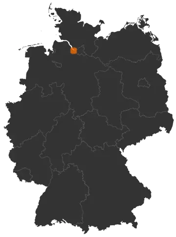 Steinkirchen auf der Kreiskarte