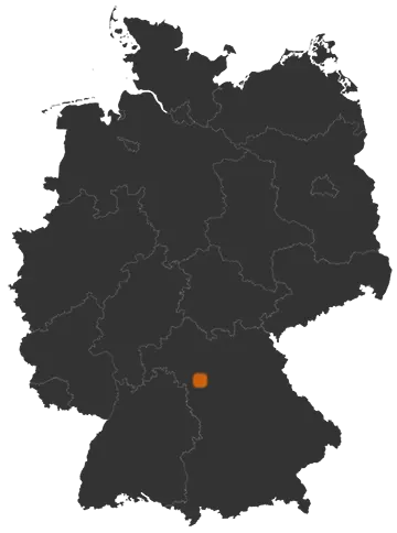 Deutschlandkarte: Wo ist Sugenheim