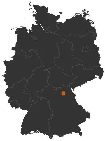 Thurnau auf der Kreiskarte
