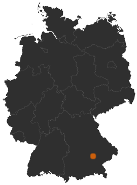 Deutschlandkarte: Wo ist Tiefenbach