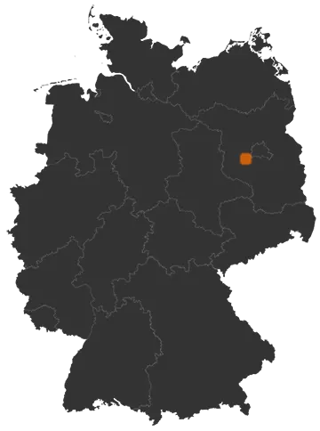 Werder (Havel) auf der Kreiskarte
