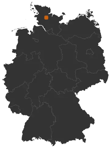 Westerrönfeld auf der Kreiskarte