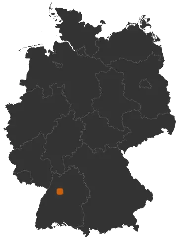 Wiernsheim auf der Kreiskarte