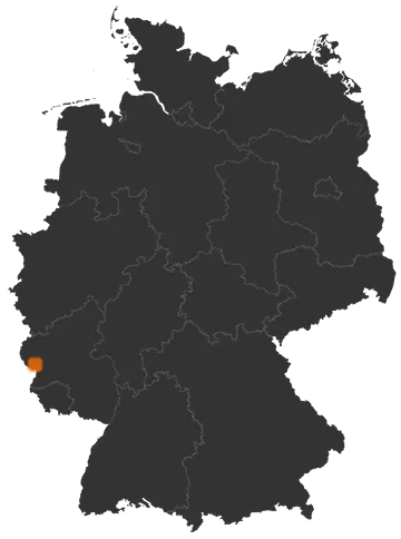 Wolsfeld auf der Kreiskarte