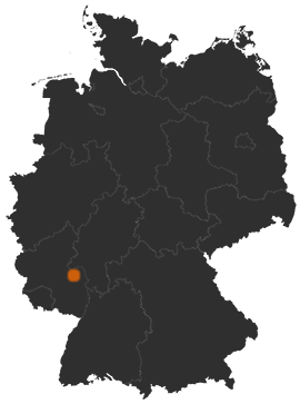 Deutschlandkarte: Wo ist Zotzenheim