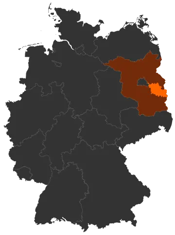 Landkreis Oder-Spree auf der Deutschland-Karte