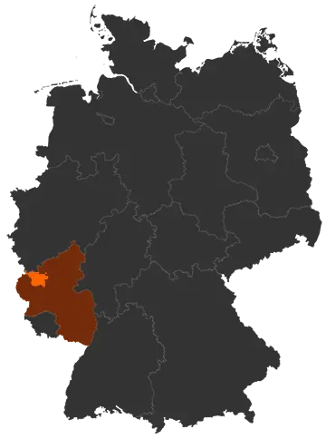 Landkreis Vulkaneifel auf der Deutschland-Karte