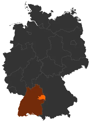 Ostalbkreis auf der Deutschland-Karte