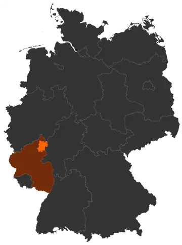 Westerwaldkreis auf der Deutschland-Karte