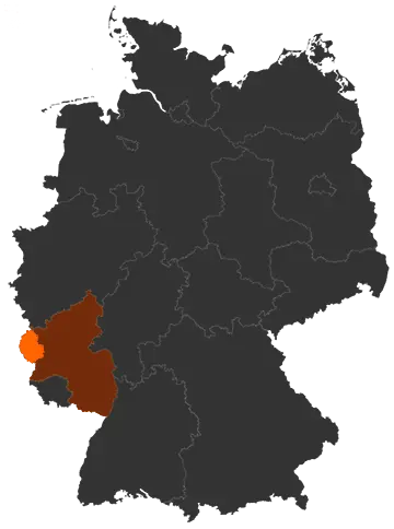 Eifelkreis Bitburg-Prüm auf der Deutschland-Karte