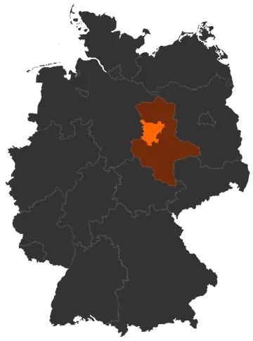 Landkreis Börde auf der Deutschland-Karte