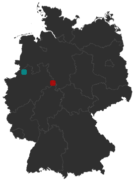 Von Beverungen nach Steinfurt - Route berechnen