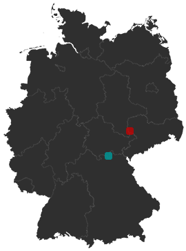 Von Groitzsch nach Sonneberg - Route berechnen