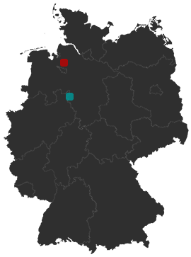 Von Lübberstedt nach Seggebruch - Route berechnen