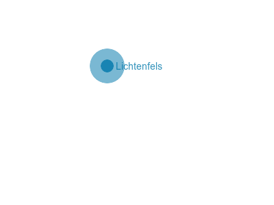 Bayern: Karte Landkreis Lichtenfels