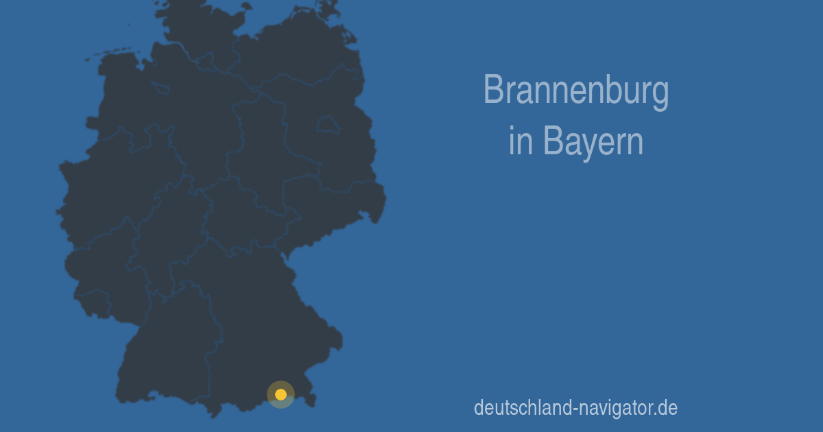 83098 Brannenburg In Bayern Alle Infos Karte Wetter Und Mehr Beim Deutschland Navigator