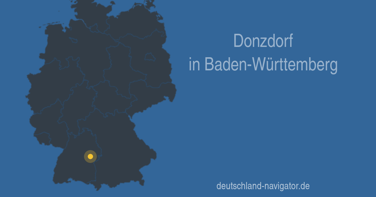 73072 Donzdorf in Baden-Württemberg - Alle Infos Karte, Wetter und