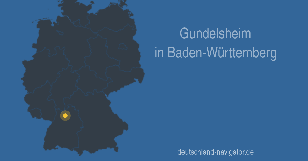 74831 Gundelsheim in Baden-Württemberg - Alle Infos Karte, Wetter