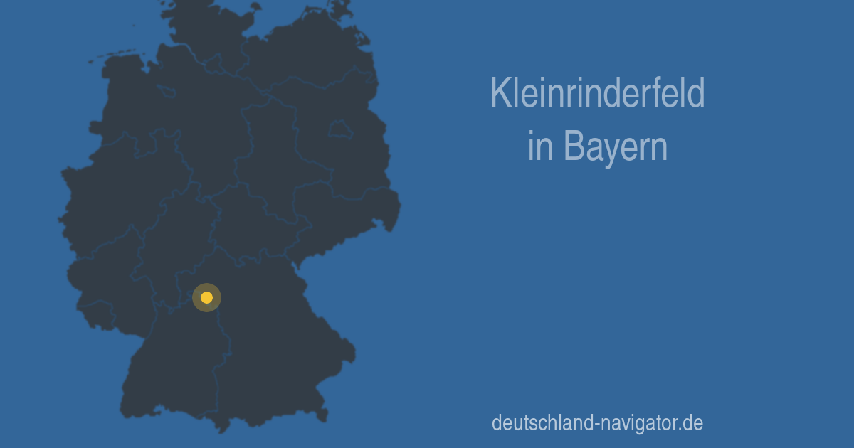 97271 Kleinrinderfeld in Bayern - Alle Infos Karte, Wetter und mehr