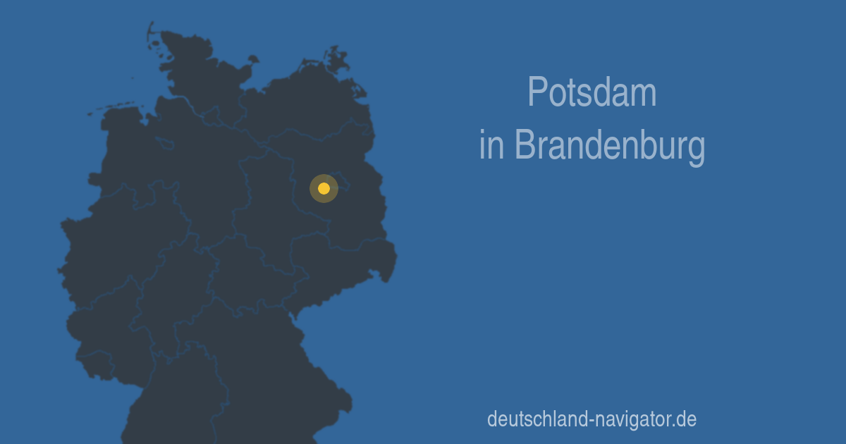 Potsdam Brandenburg Stadtplan Veranstaltungen Wetteraussichten Und Mehr Deutschland Navigator