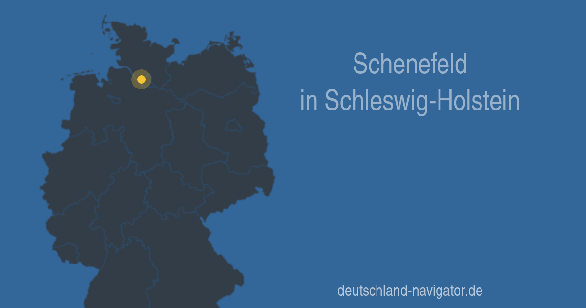 22869 Schenefeld in Schleswig-Holstein - Alle Infos Karte, Wetter