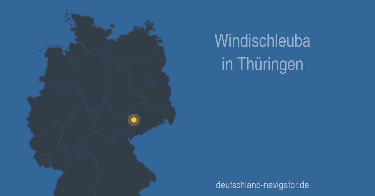 04603 Windischleuba In Thuringen Alle Infos Karte Wetter Und Mehr Beim Deutschland Navigator