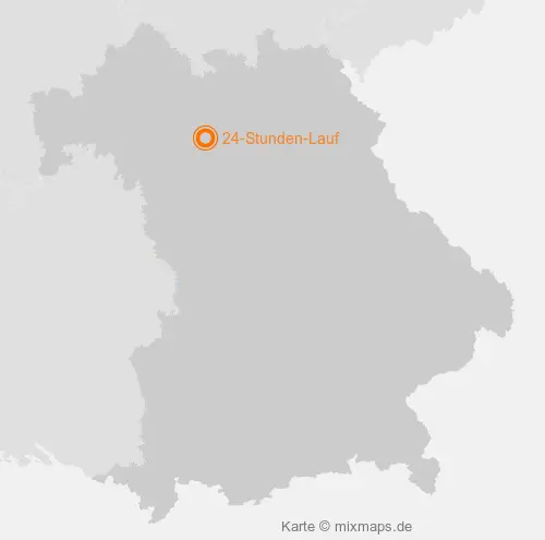 Karte Bayern: 24-Stunden-Lauf, Burgebrach