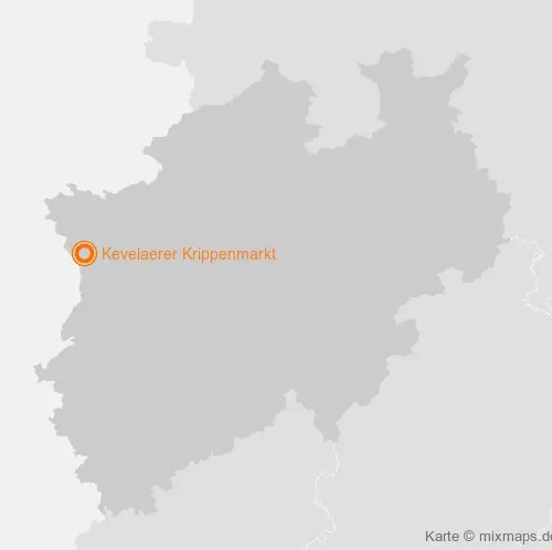 Karte Nordrhein-Westfalen: Kevelaerer Krippenmarkt, Kevelaer