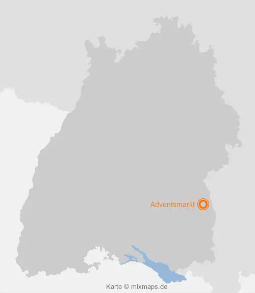 Karte Baden-Württemberg: Adventsmarkt, Schwendi