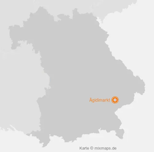 Karte Bayern: Ägidimarkt, Eggenfelden