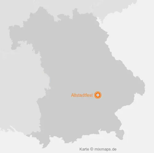 Karte Bayern: Altstadtfest, Landshut