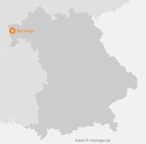 Karte Bayern: Bachtage, Aschaffenburg