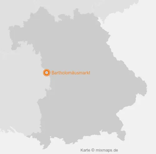 Karte Bayern: Bartholomäusmarkt, Dinkelsbühl