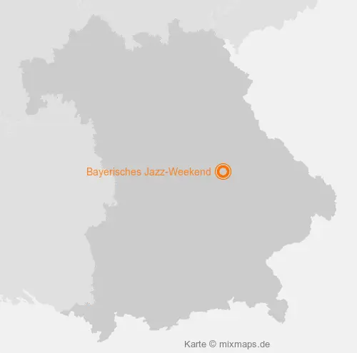 Karte Bayern: Bayerisches Jazz-Weekend, Regensburg