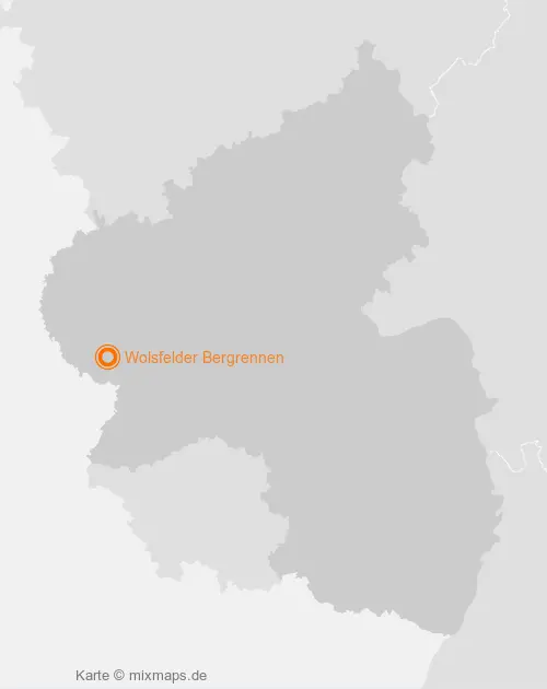 Karte Rheinland-Pfalz: Wolsfelder Bergrennen, Wolsfeld