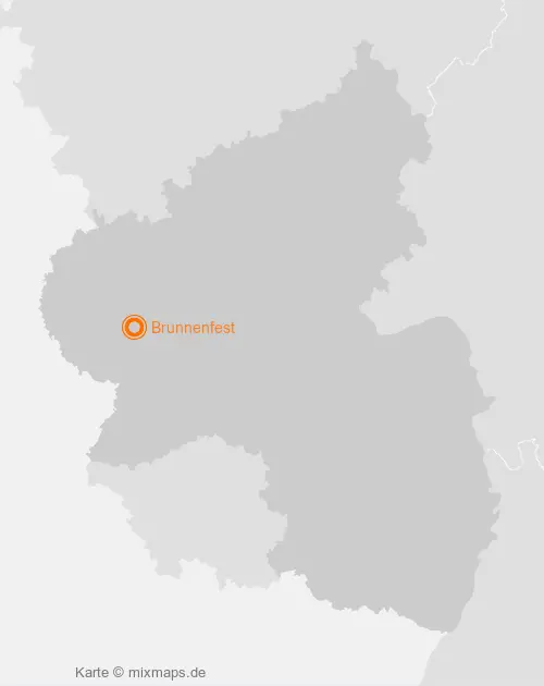 Karte Rheinland-Pfalz: Brunnenfest, Badem