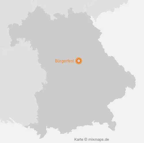 Karte Bayern: Bürgerfest, Velburg