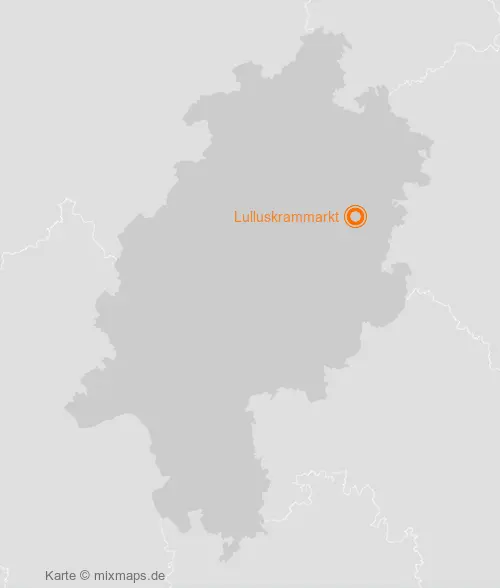 Karte Hessen: Lulluskrammarkt, Bad Hersfeld