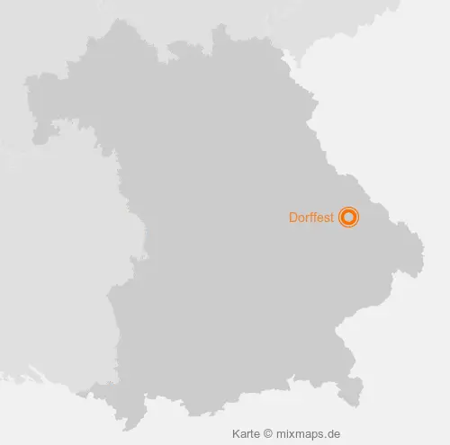 Karte Bayern: Dorffest, Allersdorf