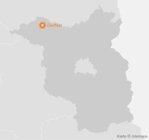 Karte Brandenburg: Dorffest, Falkenhagen