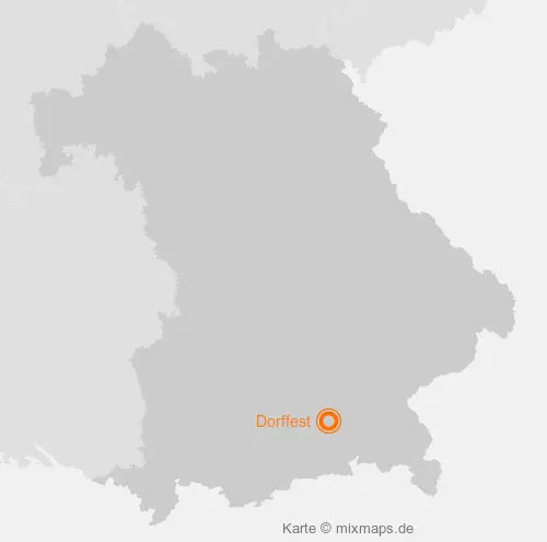 Karte Bayern: Dorffest, Hohenthann