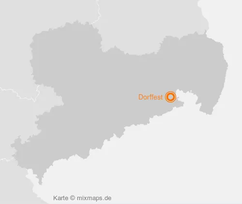 Karte Sachsen: Dorffest, Krumhermsdorf