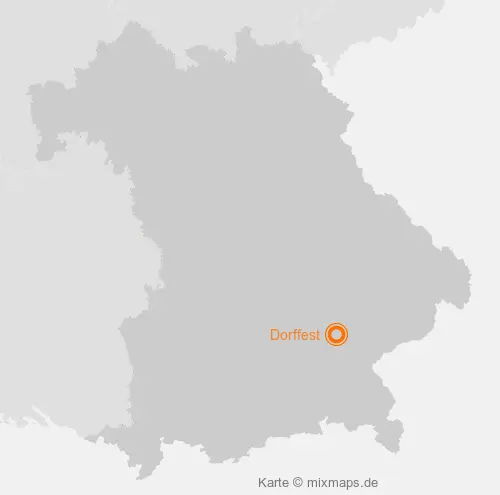 Karte Bayern: Dorffest, Seifriedswörth