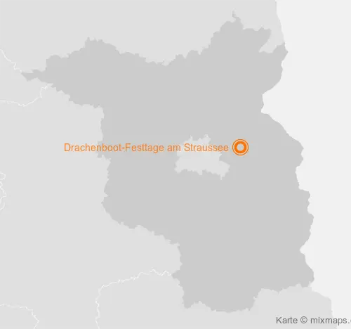 Karte Brandenburg: Drachenboot-Festtage am Straussee, Strausberg