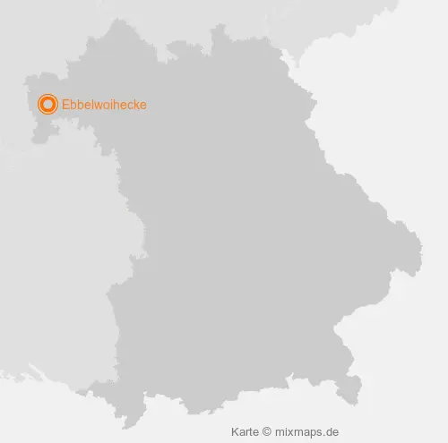 Karte Bayern: Ebbelwoihecke, Volkersbrunn